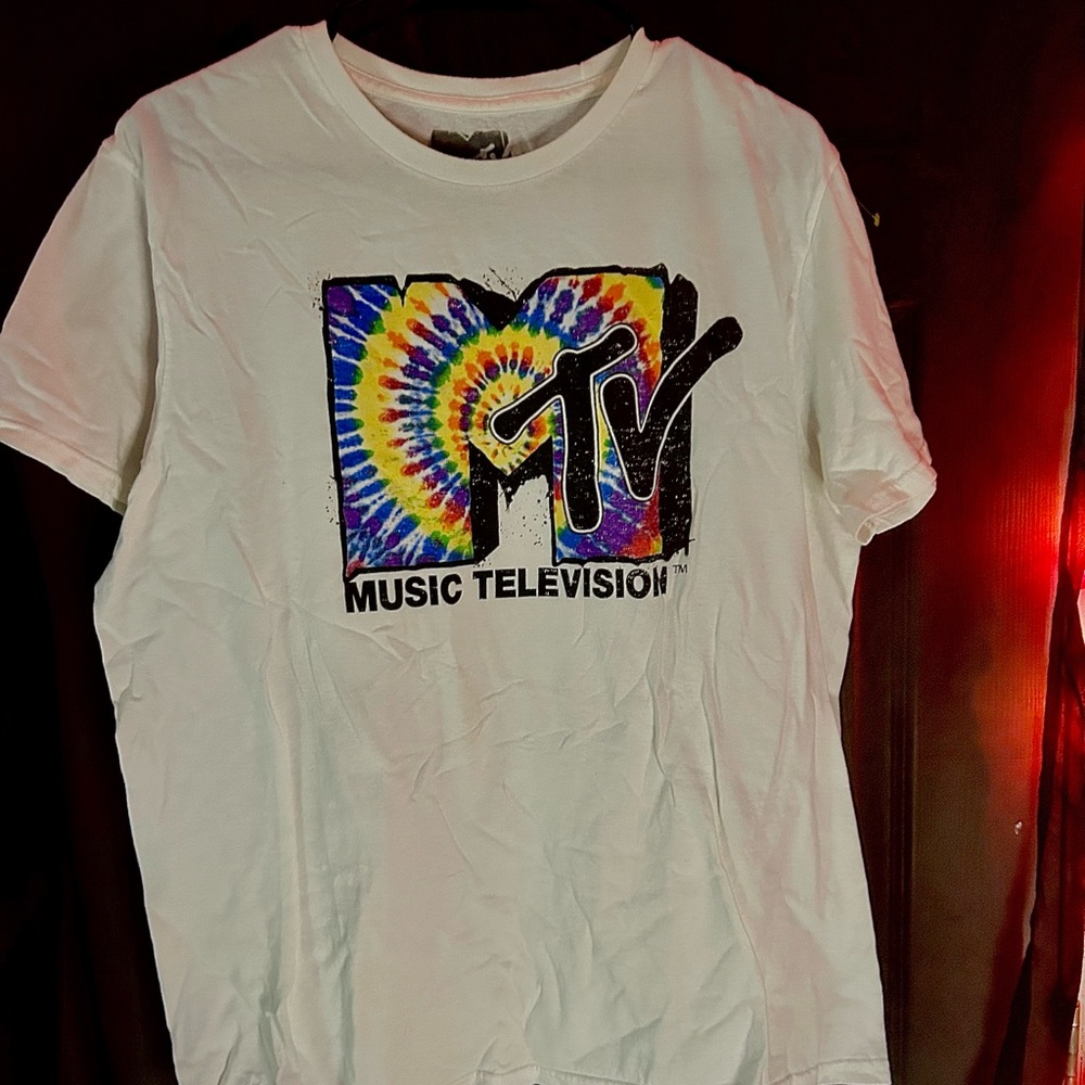 MTV Tie-Dye Logo T-Shirt Retro Vibes